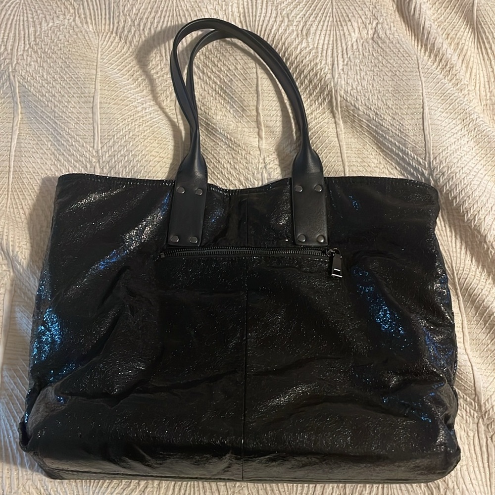 Sol and Selene black tote bag - Picture 2 of 5